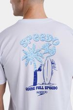 Camiseta Manga Corta Fluorescent Tide Blanca Hombre