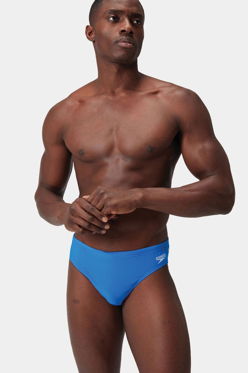 Pantaloneta De Baño Endurance Brief 7Cm Azul Hombre