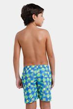 Pantaloneta Check Deep Sapphire 15 Pulgadas  Azul Junior Masculino