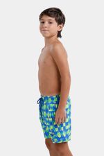 Pantaloneta Check Deep Sapphire 15 Pulgadas  Azul Junior Masculino