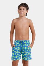 Pantaloneta Check Deep Sapphire 15 Pulgadas  Azul Junior Masculino