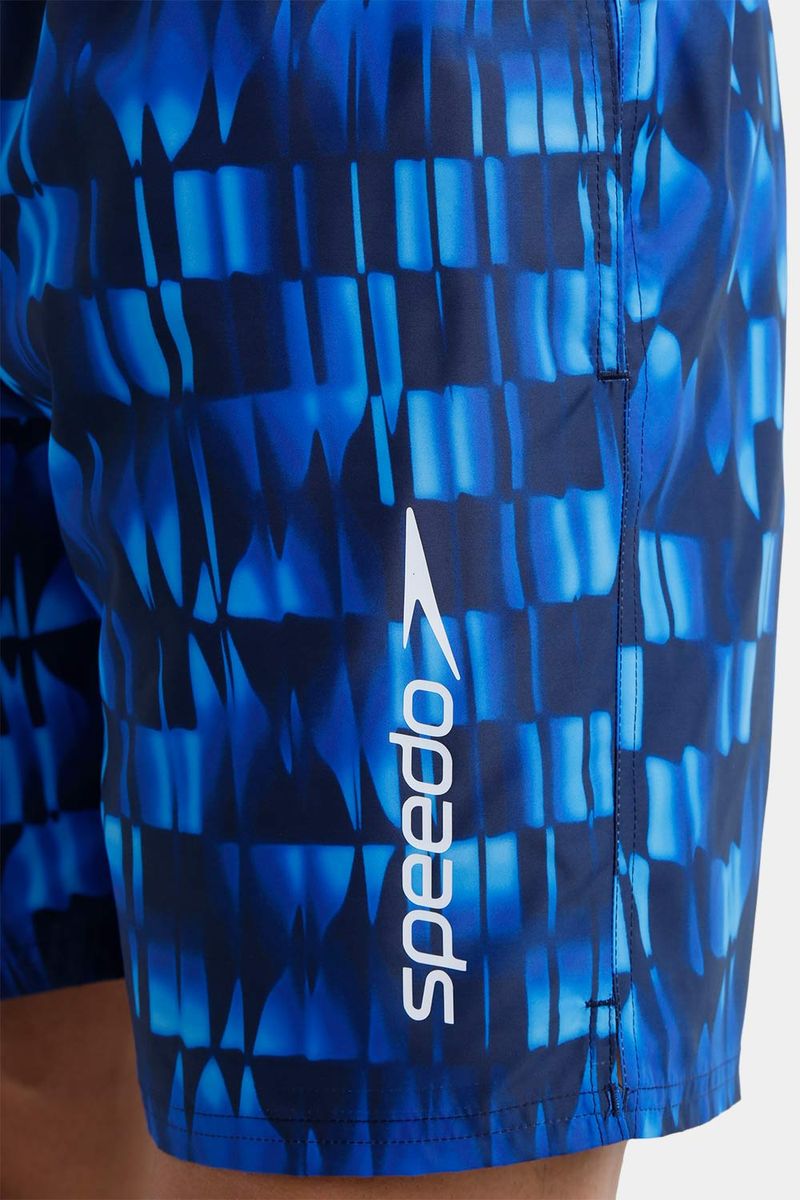 Pantaloneta Check The Box 18 Pulgadas Azul Hombre