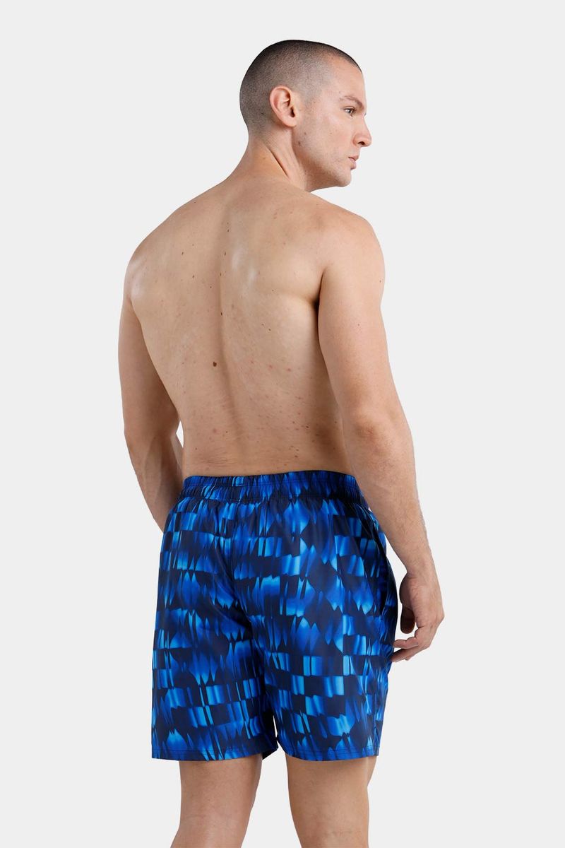 Pantaloneta Check The Box 18 Pulgadas Azul Hombre