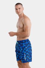 Pantaloneta Check The Box 18 Pulgadas Azul Hombre