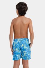 Pantaloneta Summer Stamp 15 Pulgadas Azul Junior Masculino