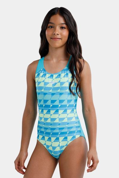 Vestido de baño Splashback Geotemple Junior niña