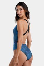 Vestido de baño Powerback Tidewide Deep Azul mujer