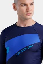 Camiseta Manga larga sunshine Hyperboom Pcoat Azul hombre