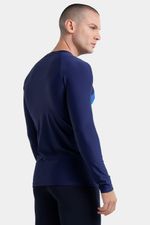 Camiseta Manga larga sunshine Hyperboom Pcoat Azul hombre