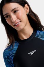 Camiseta Manga Larga Sunshine Tidewide Deep Negro Mujer