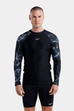 Camiseta Manga Larga Sunshine Pacific Glare Negro Hombre