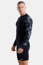 Camiseta Manga Larga Sunshine Pacific Glare Negro Hombre