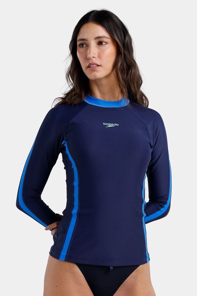 Camiseta Manga Larga Sunshine Soaring Block Mujer