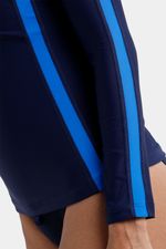 Camiseta Manga Larga Sunshine Soaring Block Azul Mujer