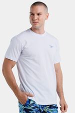 Camiseta Manga Corta Soaring Nature Blanco Hombre