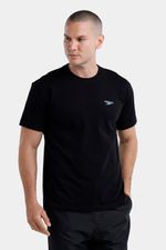Camiseta Manga Corta Tropical Wave Blanco Hombre