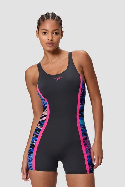 Vestido De Baño Hyperboom Splice Msbk Legsuit Mujer