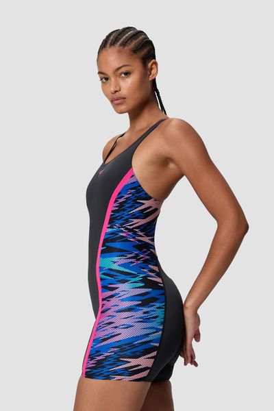 Vestido De Baño Hyperboom Splice Msbk Legsuit Mujer