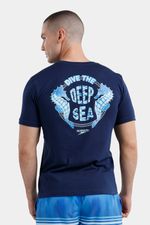 Camiseta Manga Corta Blue Code Azul Hombre