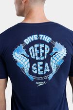 Camiseta Manga Corta Blue Code Azul Hombre