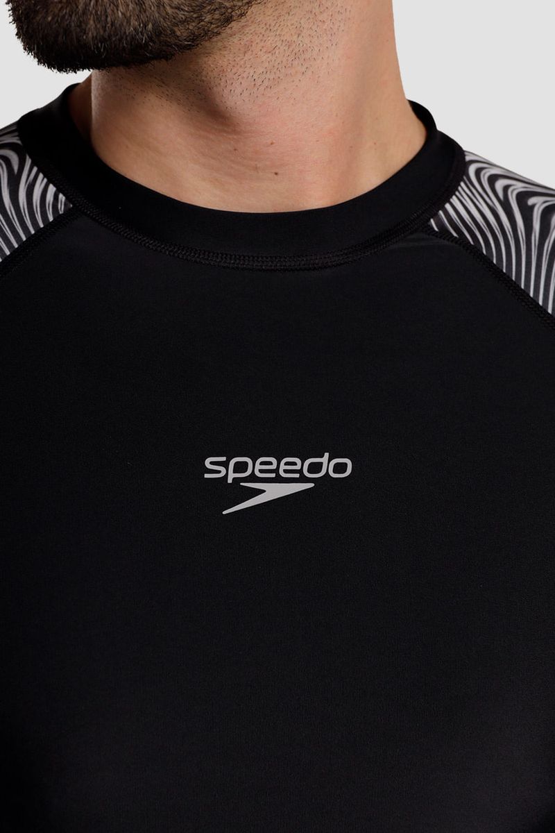 Camiseta manga larga Sunshine Tidewide Black hombre