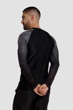 Camiseta manga larga Sunshine Tidewide Black hombre