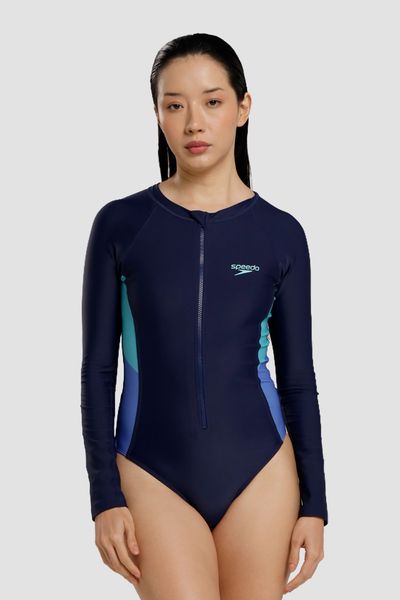 Vestido de baño Peacoat Warden azul mujer