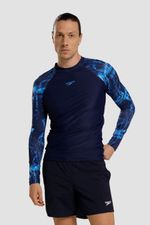 Camiseta Manga Larga Sunshine Gulf Stream Azul Hombre