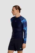 Camiseta Manga Larga Sunshine Gulf Stream Azul Hombre
