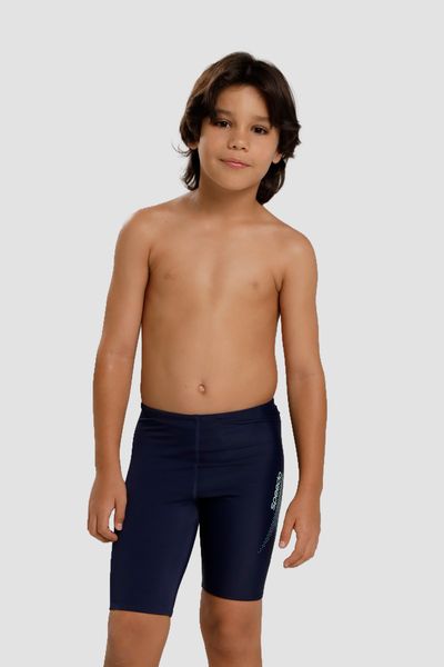 Pantaloneta de baño Jammer Dotted Direction azul niño