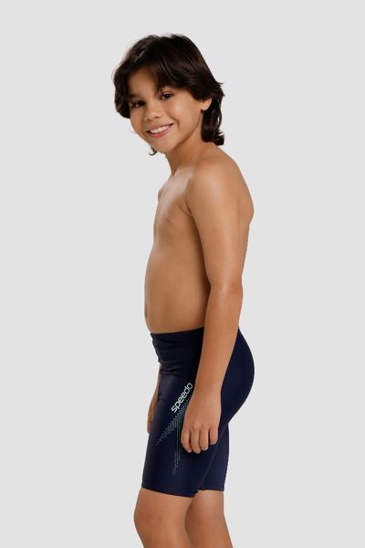 Pantaloneta de baño Jammer Dotted Direction azul niño
