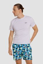 Camiseta Manga Corta Sixties Pale Blanco Hombre