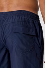 Pantaloneta Medley Logo 16 Pulgadas Azul Hombre