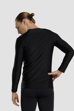 Camiseta Manga Larga Sunshine Aqua Melt Negro Hombre