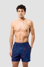 Pantaloneta Print Lookout Volley 16 Pulgadas Azul Hombre