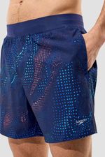 Pantaloneta Print Lookout Volley 16 Pulgadas Azul Hombre
