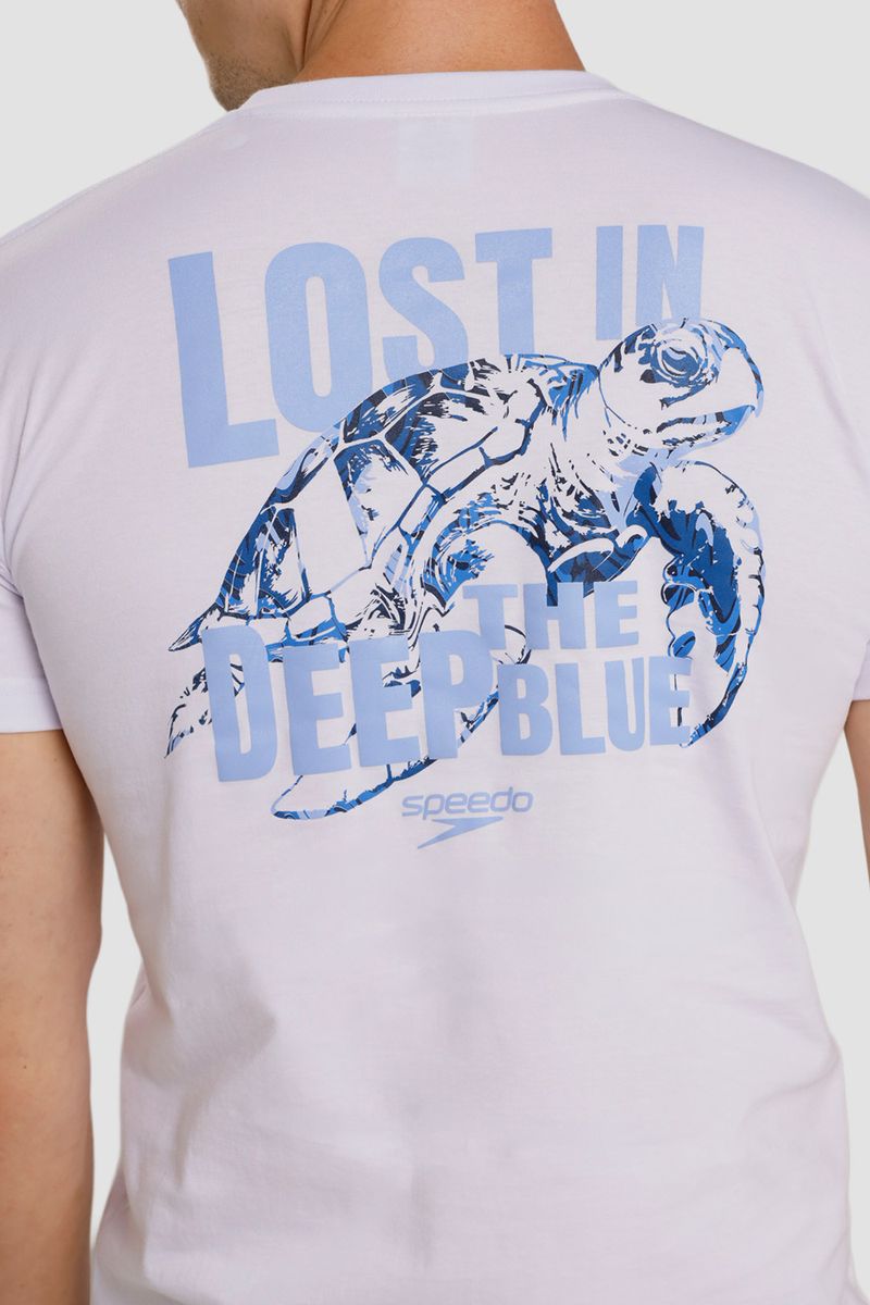 Camiseta Manga Corta Nomad West Blanco Hombre