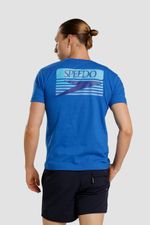 Camiseta Manga Corta Radiant True Azul Hombre