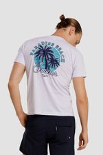 Camiseta Manga Corta Blue Blanco Motion