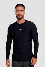 Camiseta Manga Larga Sunshine Boom Wave Negro Hombre