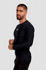 Camiseta Manga Larga Sunshine Boom Wave Negro Hombre